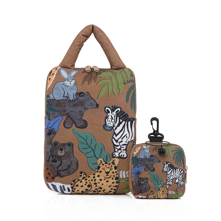 Stylish laptop cover with cute dog design Bowlift