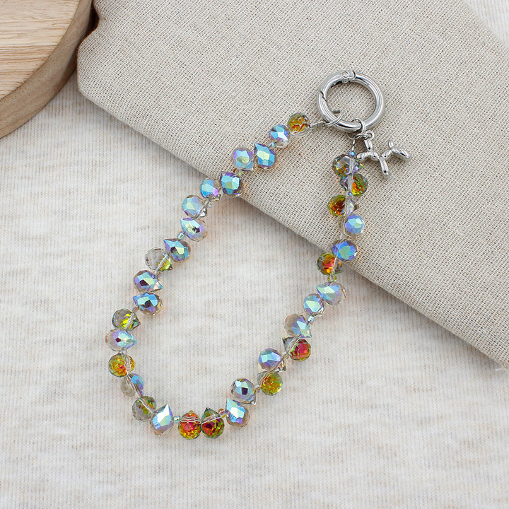 Crystal-Embellished Charm Bracelet Bowlift