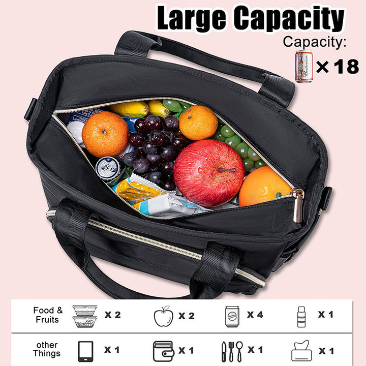 Elegant and Spacious Shoulder Bag with Woven Design Bowlift