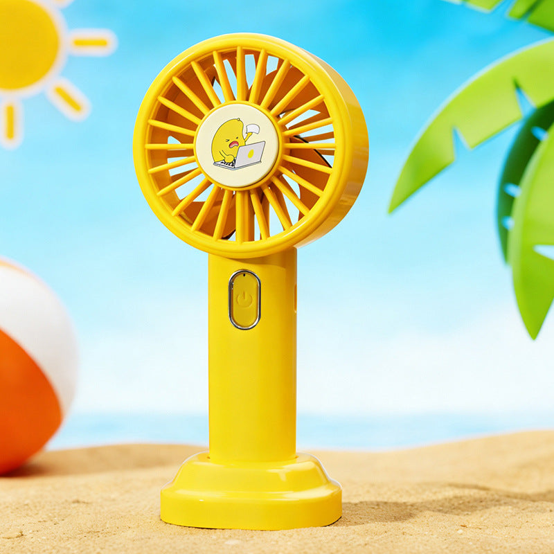 Women's Portable Handheld Fan with Ergonomic Design Bowlift