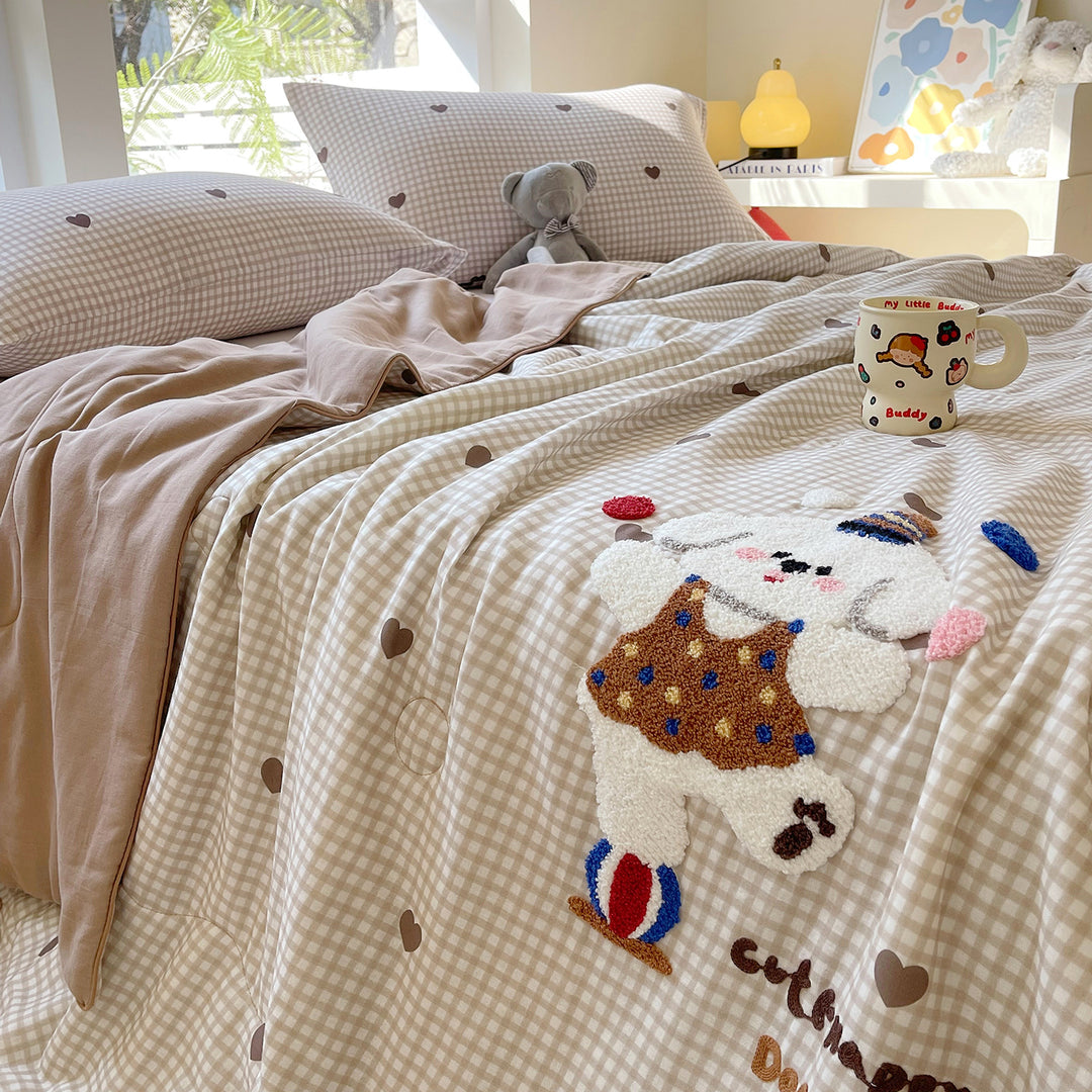 Women's cuddly blanket with cute bear design Bowlift