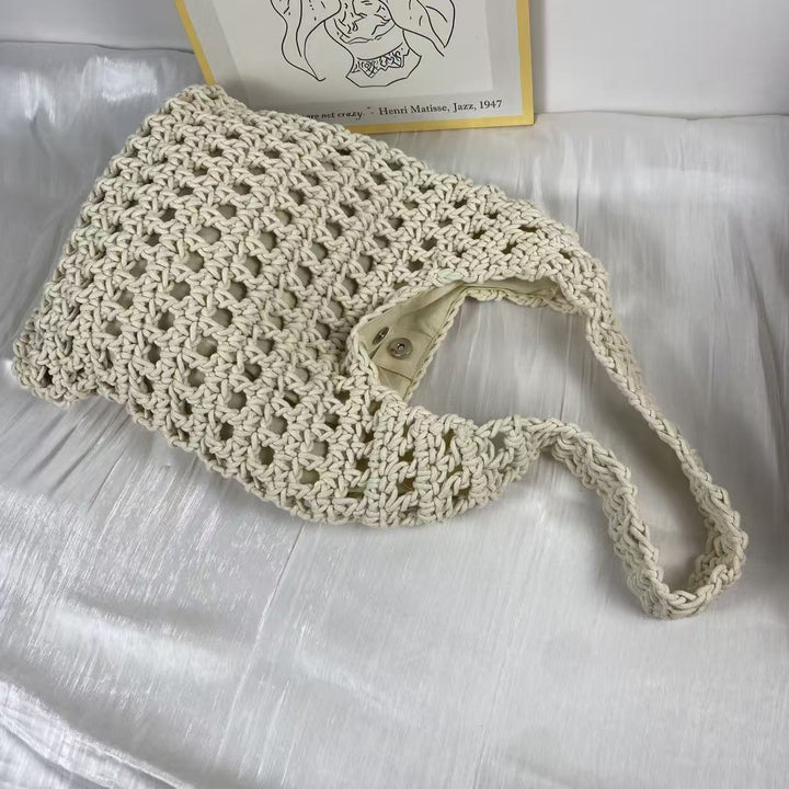 Handcrafted mesh tote bag Bowlift