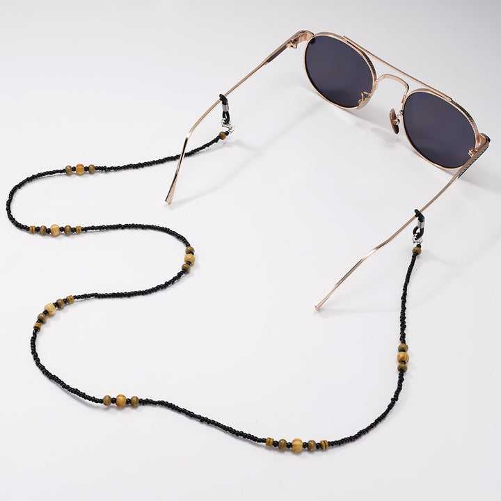 Handmade Wooden Beaded Eyewear Chain Bowlift