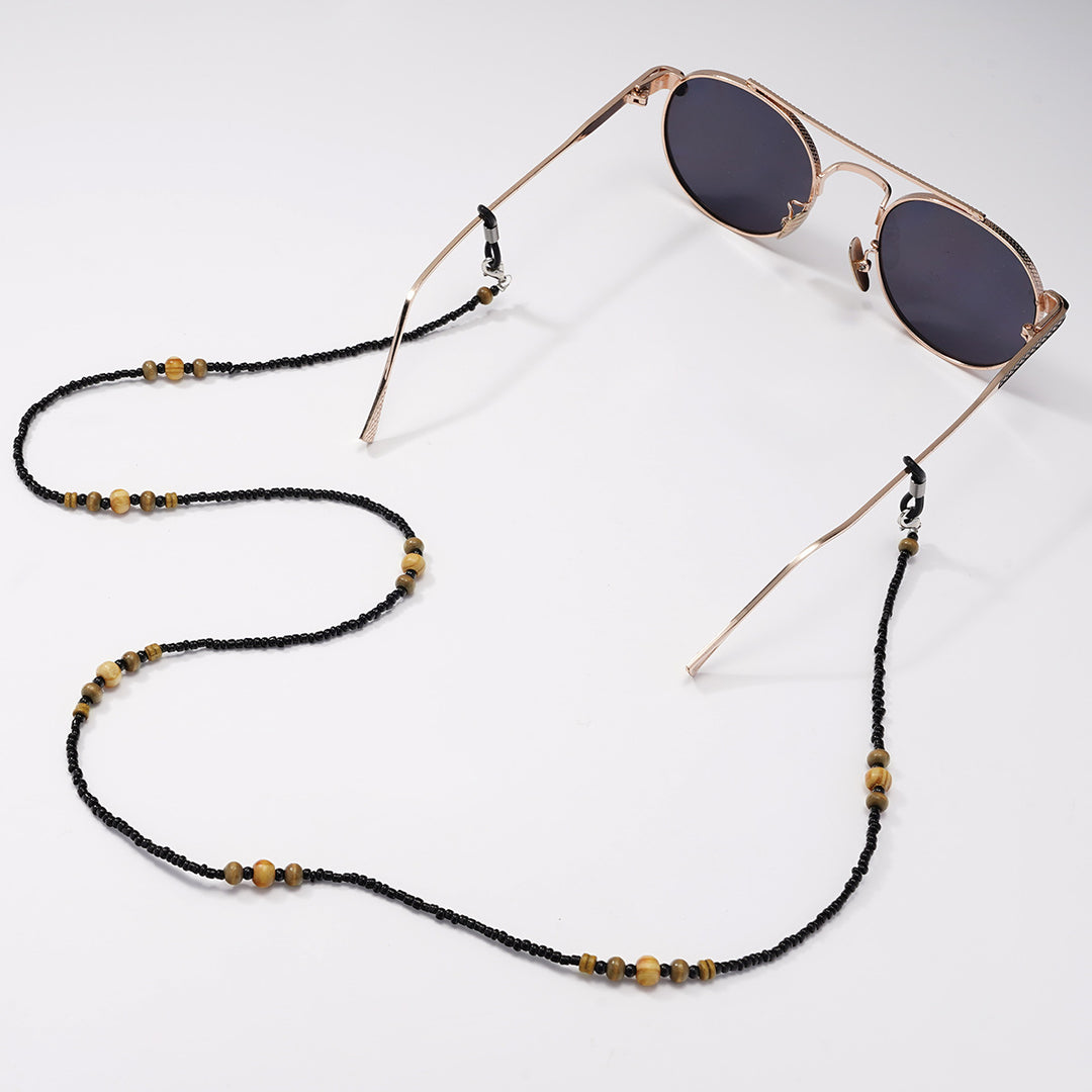 Artistic Beaded Eyewear Chain Bowlift