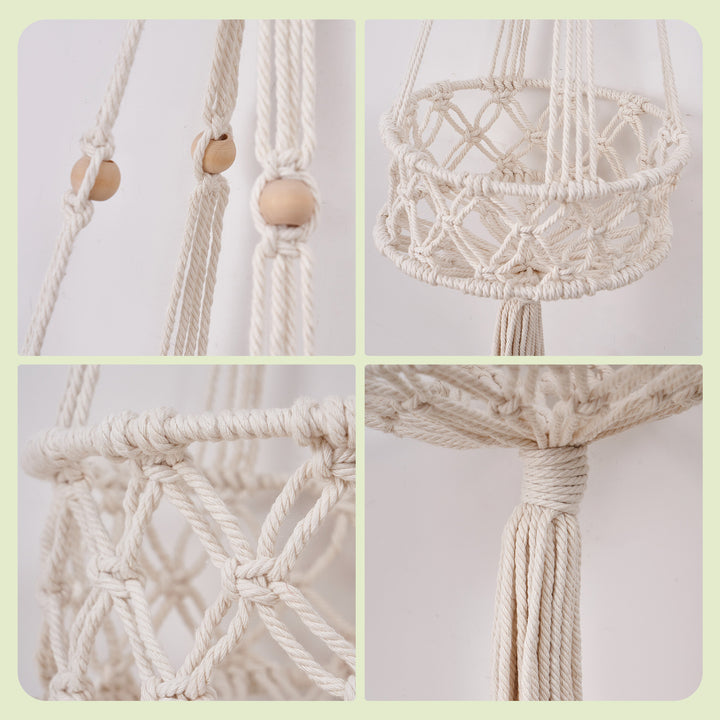 Decorative Macramé Hanging Flower Pot Holder