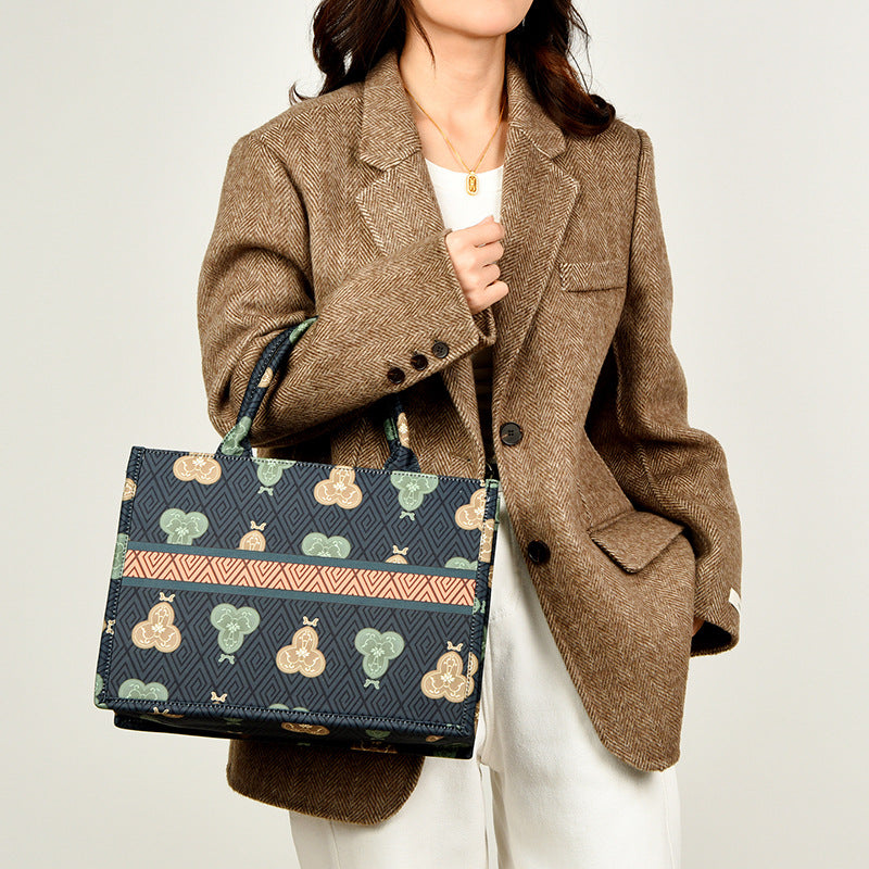 Floral Patterned Shoulder Bag Bowlift