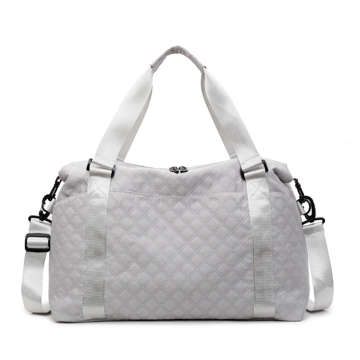 Quilted Travel Duffel Bag Bowlift