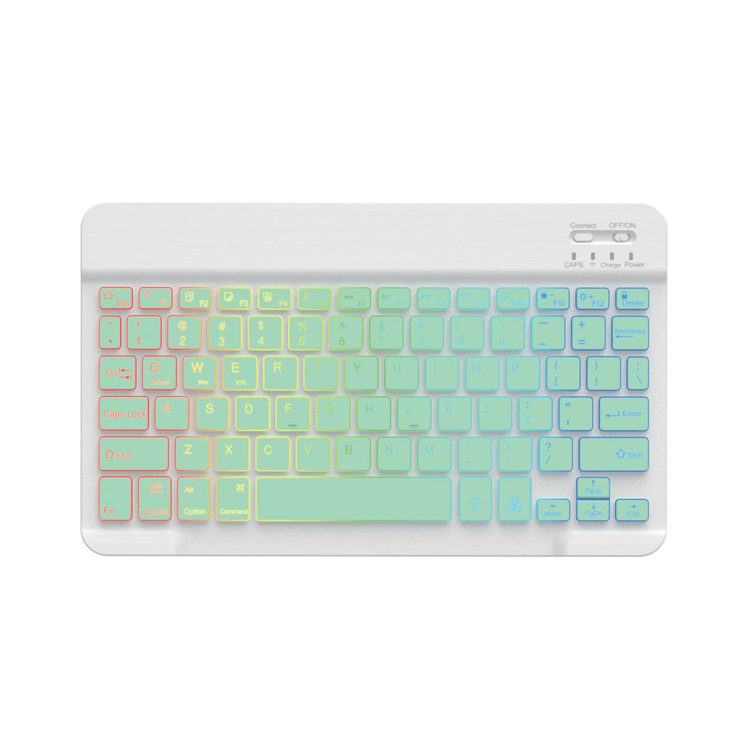 Rgb backlit Bluetooth keyboard Bowlift