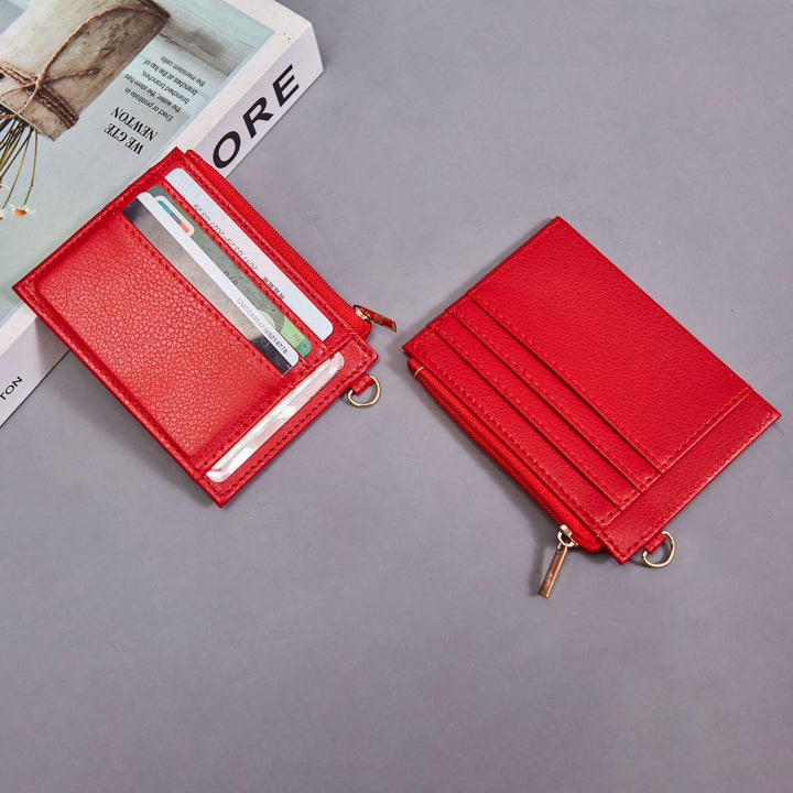 RFID-Protected Leather Cardholder