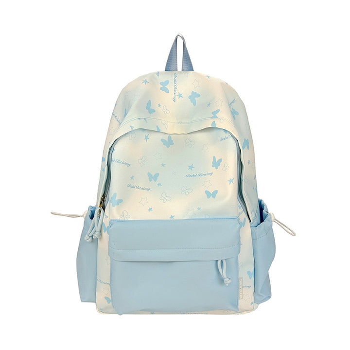 Butterfly Pattern Backpack Bowlift