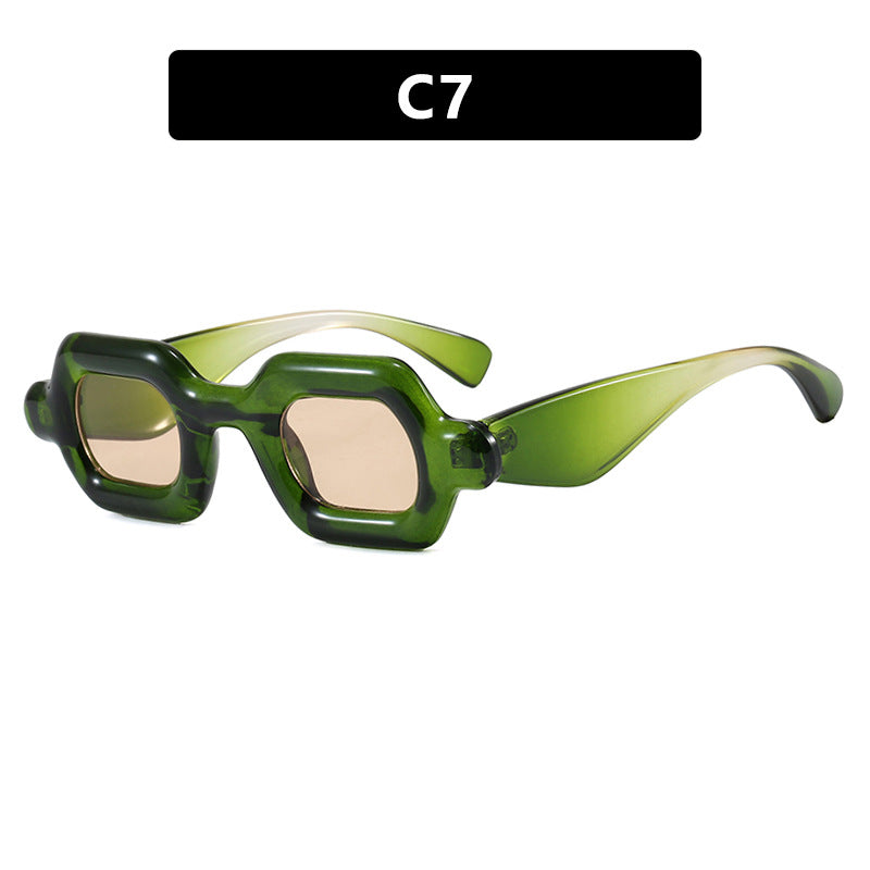 Women's Shaped Sunglasses Bowlift