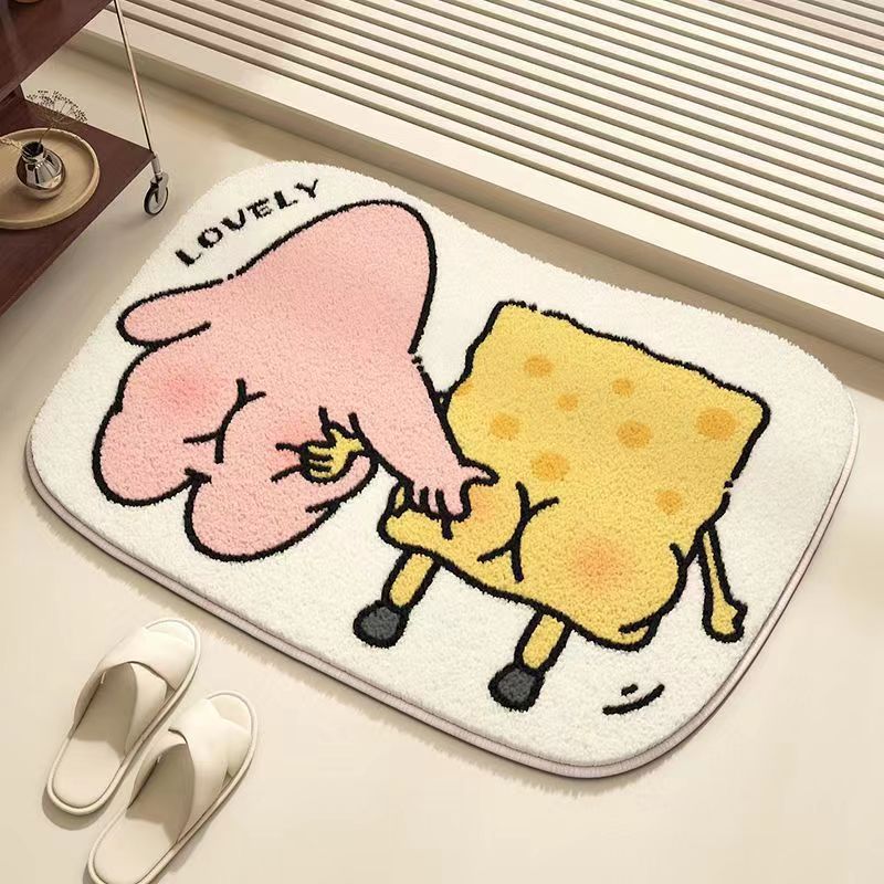 Cartoon Character Bath Mat