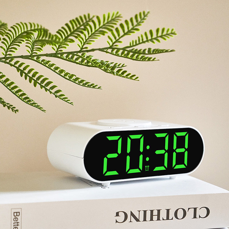 Digital alarm clock with large LED display Bowlift
