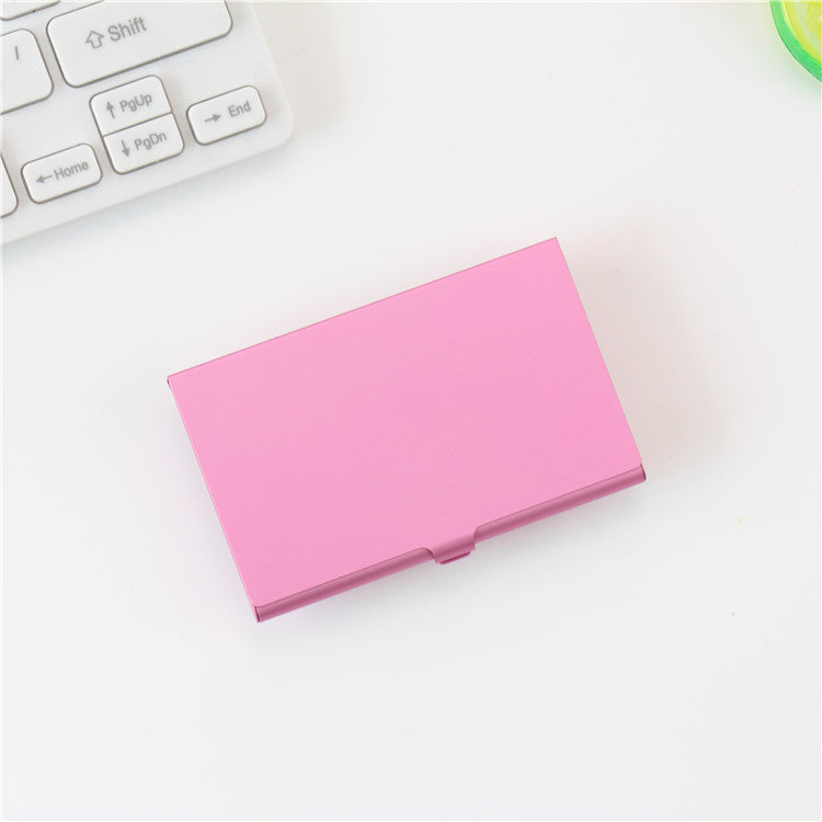 Elegant Slim Business Card Case