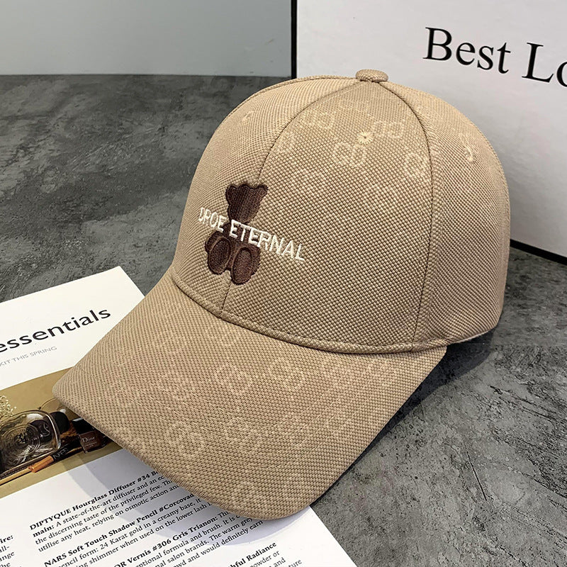 Unisex Textured Cotton Baseball Cap Bowlift