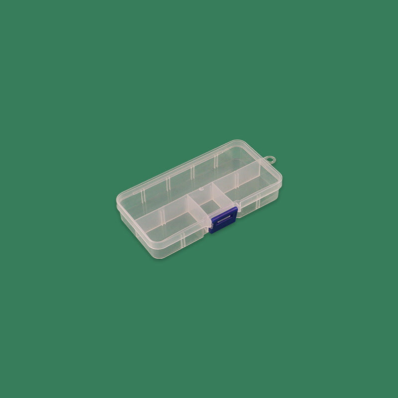 Transparent Multi-Division Storage Organizer Bowlift