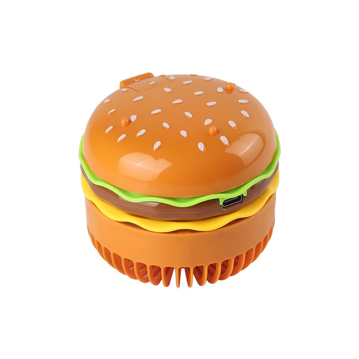 Women creative mini fan in hamburger style Bowlift