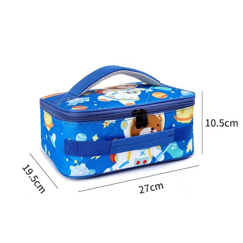 Cartoon-Themed Insulated Lunch Bag Bowlift