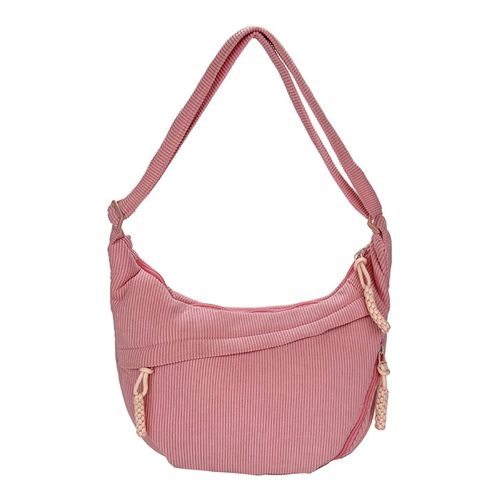 Shoulder bag with artistic fan design Bowlift