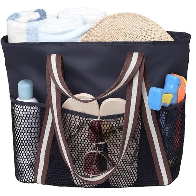 Shopping bag with mesh pockets Bowlift