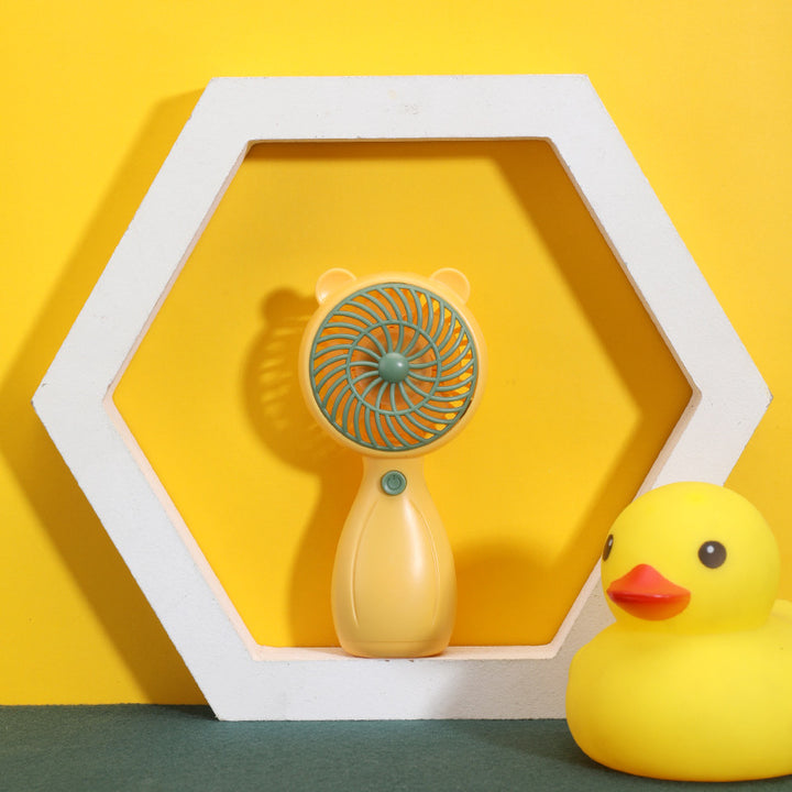 Unisex Cute Portable Handheld Fan Bowlift