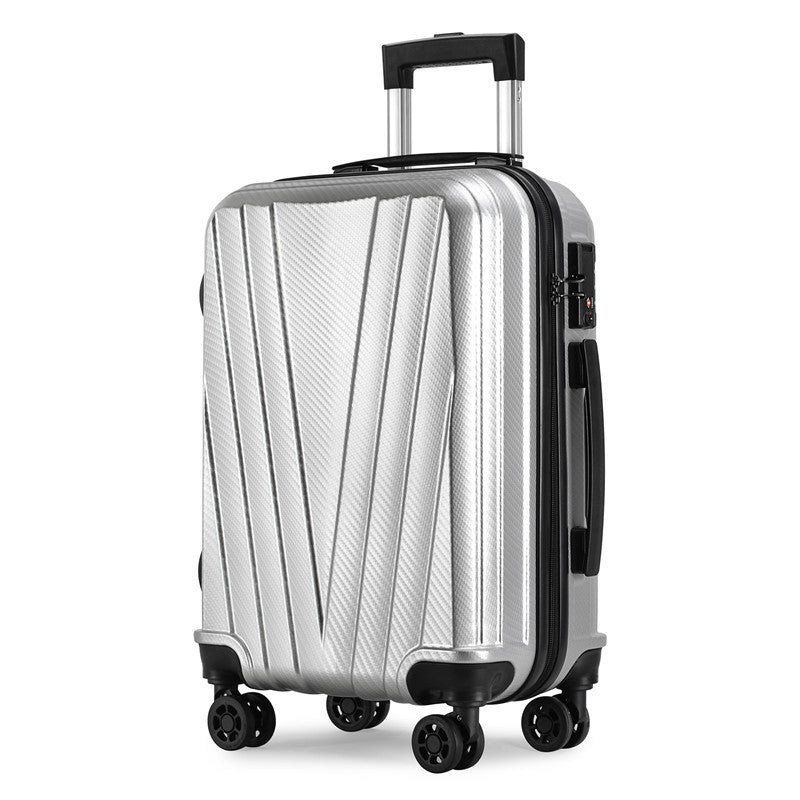 Men's Smart Lightweight Hard Shell Travel Suitcase Bowlift