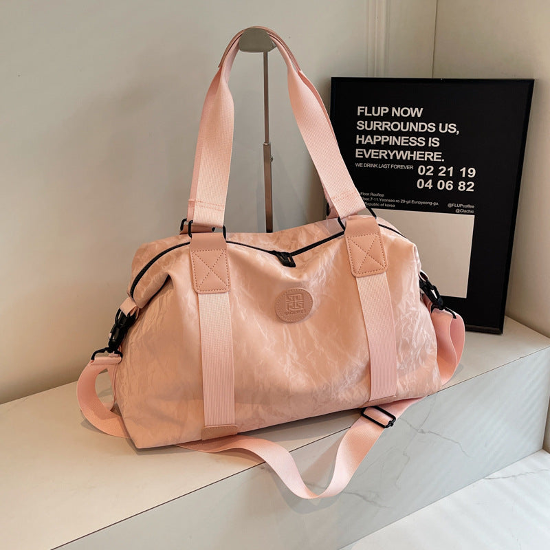 Soft-Touch Travel Duffle Bag Bowlift