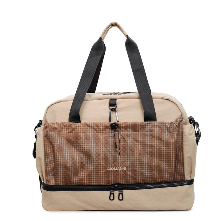 Spacious Fitness Bag With Removable Shoulder Straps Bowlift