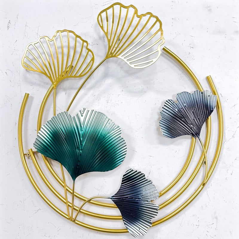 Elegant Botanical Metal Wall Art Bowlift