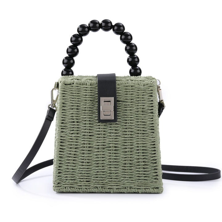 Women's Designer Basket Bag with Unique Grip Bowlift