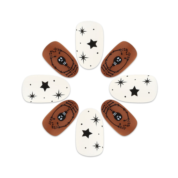Artistic Themed Press-On Nail Collection Bowlift
