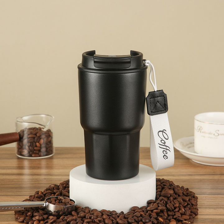 Women's high-quality coffee mug with silicone lid Bowlift
