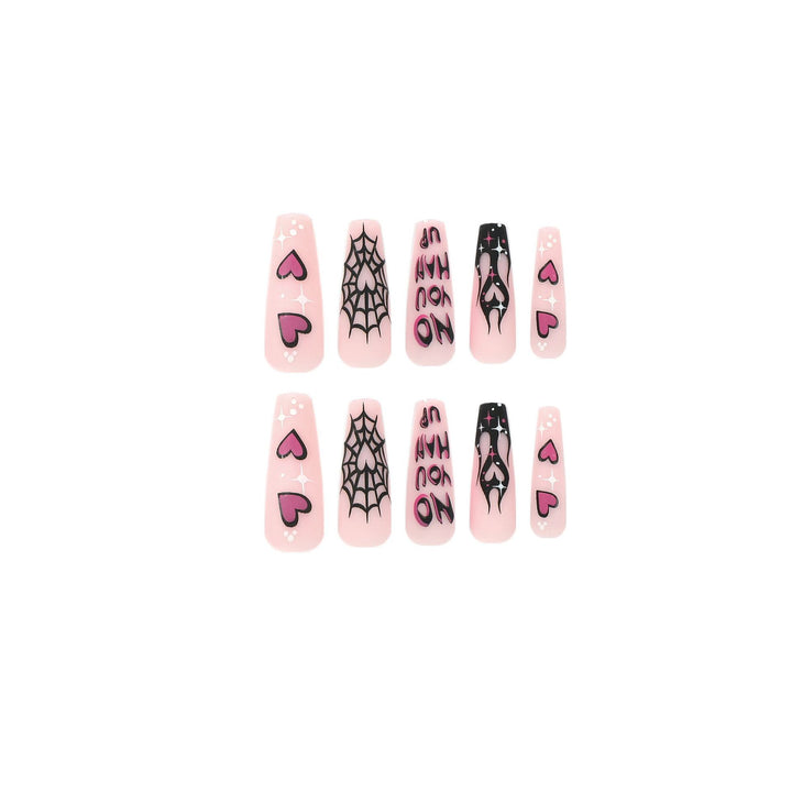 Artificial nail art with Halloween motif and unique embellishments Bowlift