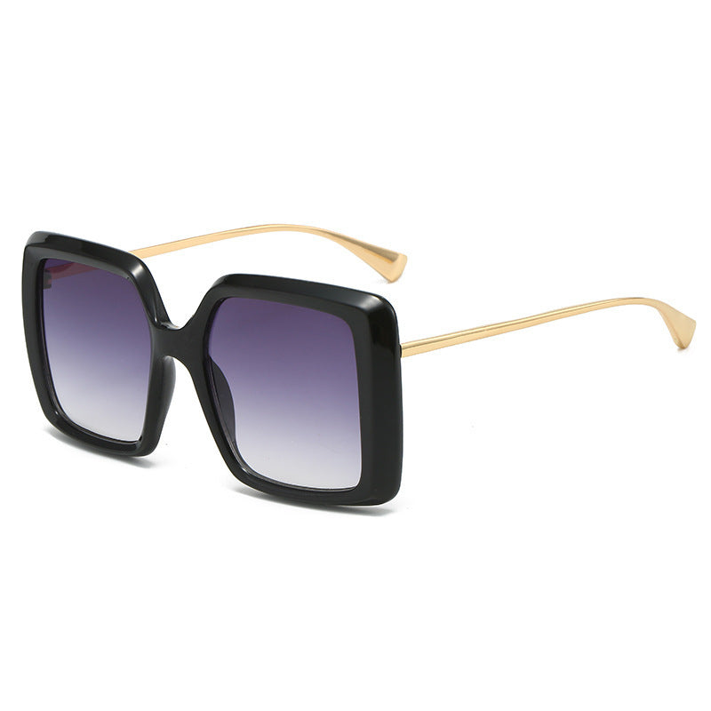 Women's oversized sunglasses with stylish geometric design Bowlift