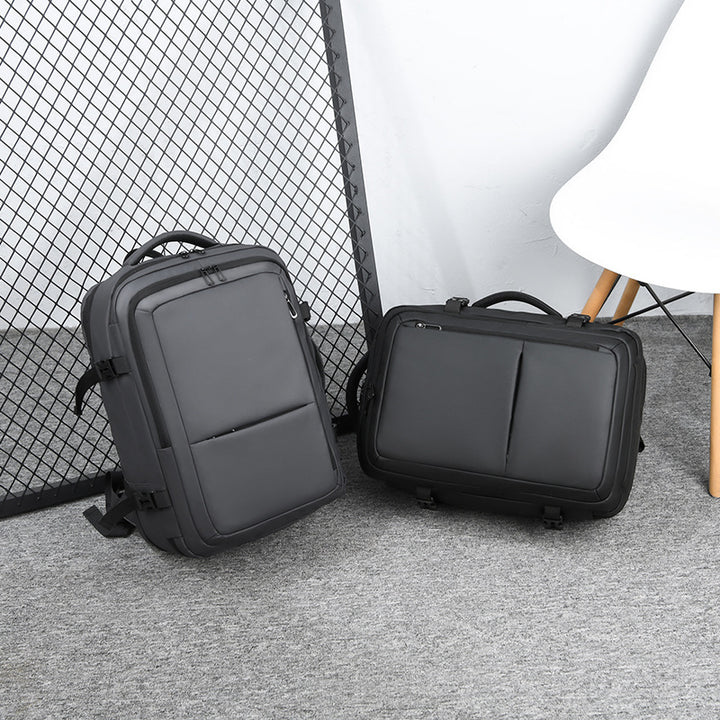 Business Rucksack with Versatile Compartments and Ergonomic Design Bowlift