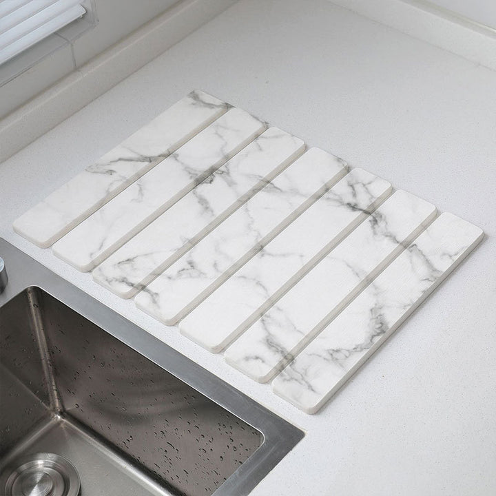 Elegant Kitchen Drying Mat