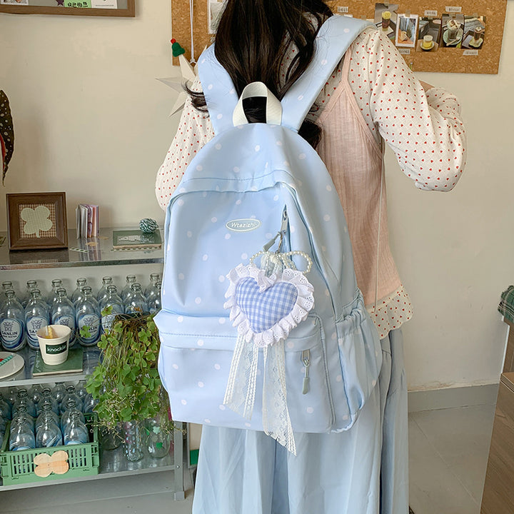 Decorative Polka Dot Backpack