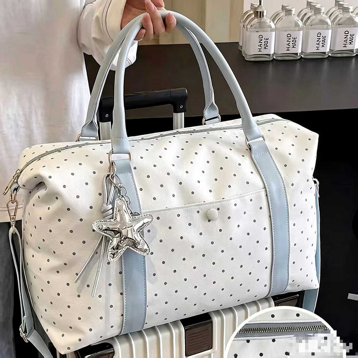 Stylish Dot-Printed Travel