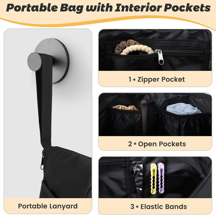 Versatile travel bag with removable shoulder straps Bowlift