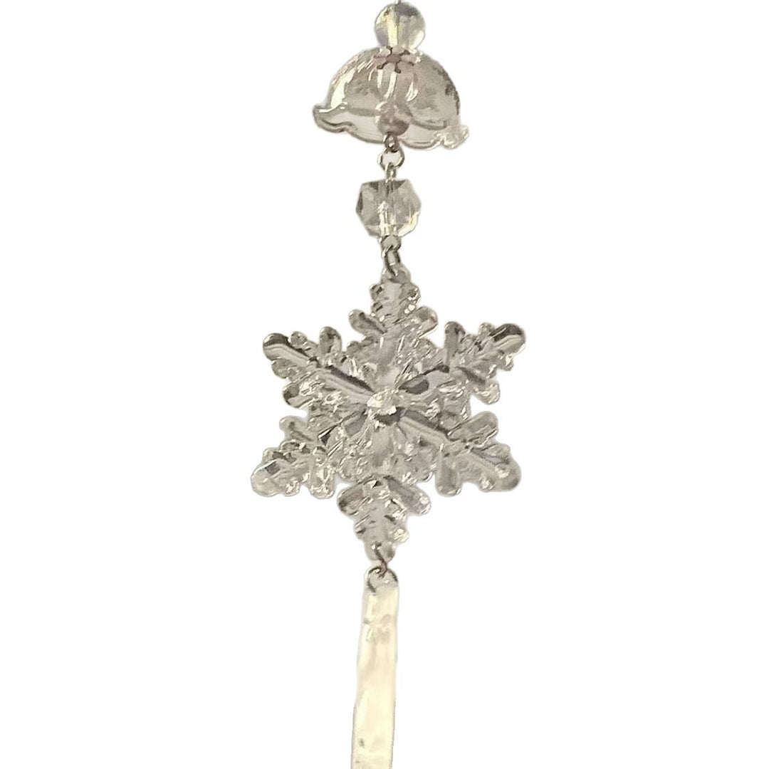 Decorative Crystal Snowflake Pendant Bowlift