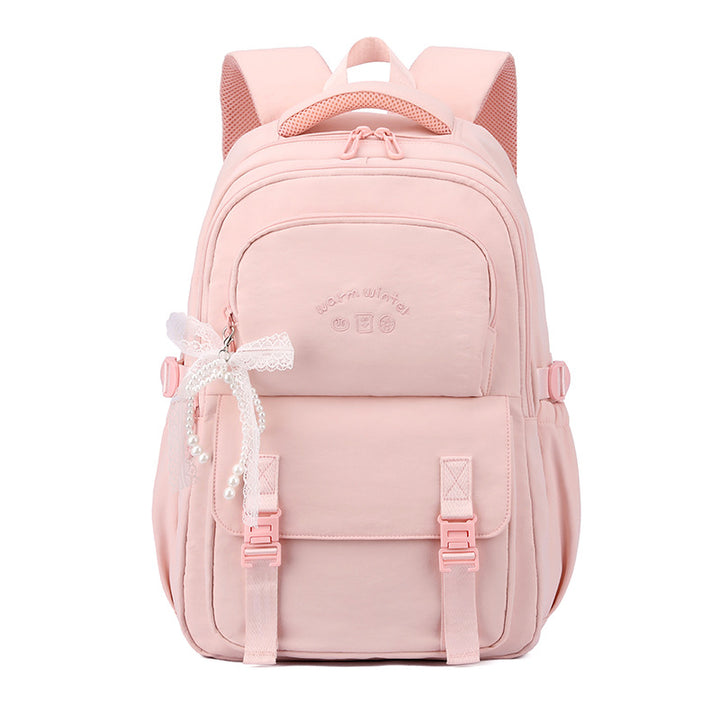 Fashionable backpack with stylish embellishments Bowlift