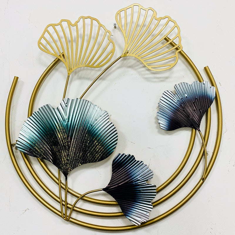 Elegant Botanical Metal Wall Art Bowlift