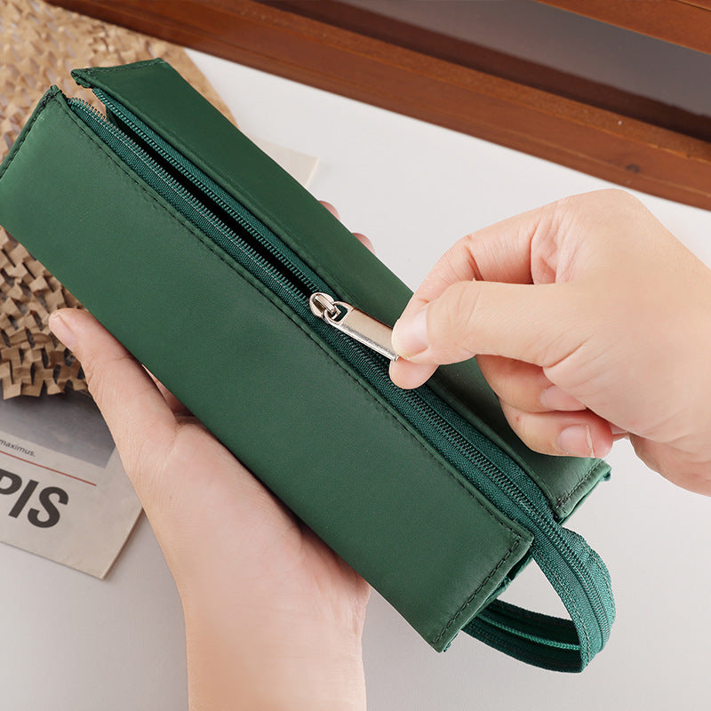 Minimalist Zippered Pencil Case Bowlift