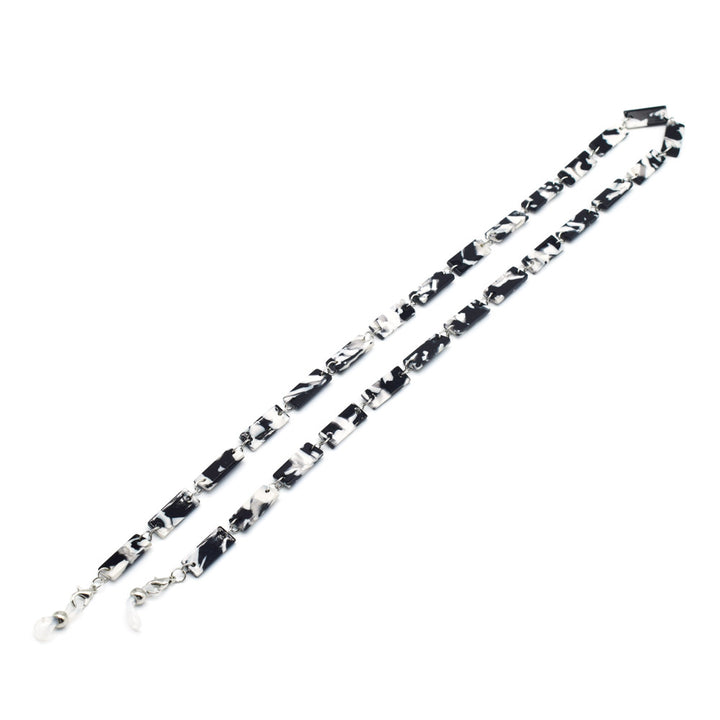 Stylish Tortoiseshell Pattern Eyewear Chain Bowlift
