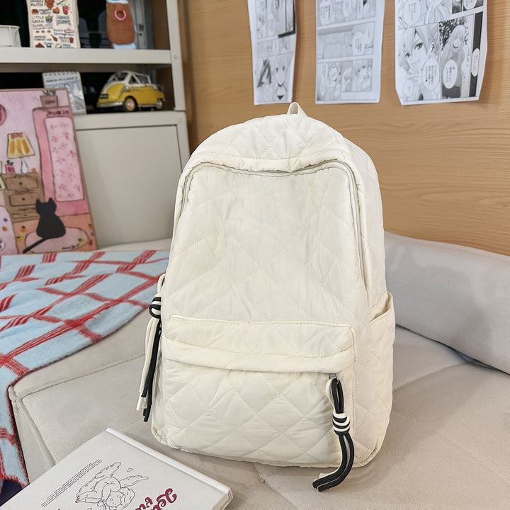 Quilted Multi-Pocket Backpack