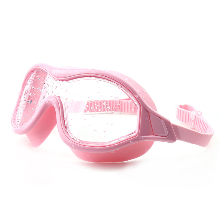 Powerful swim mask with wide lenses and anti-fog coating Bowlift