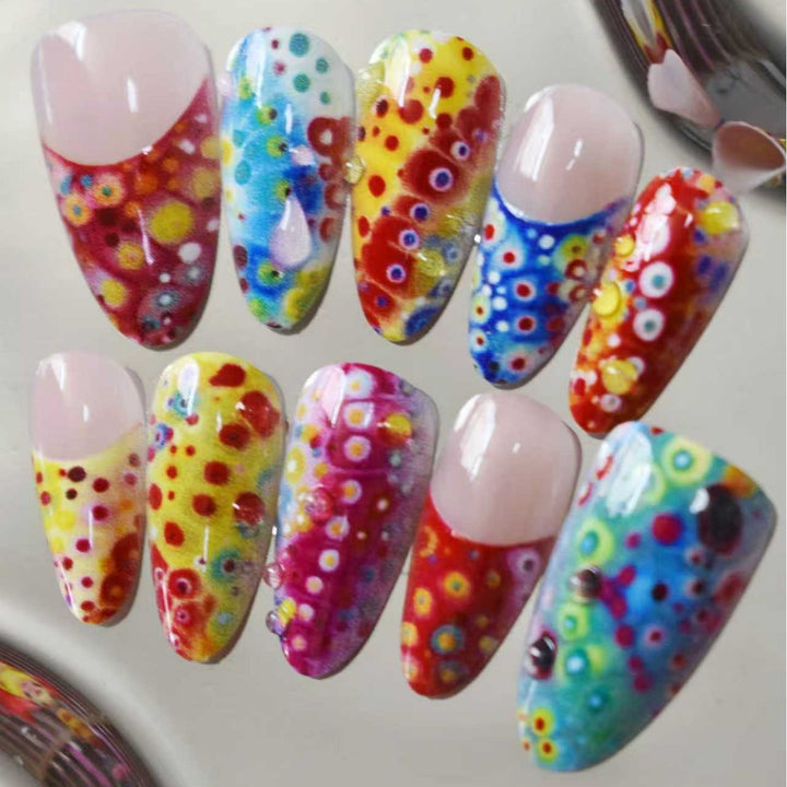 Artistic Decorative Nail Extensions Bowlift