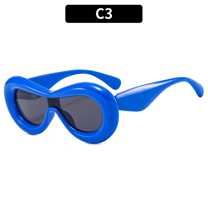Oversized Retro-Inspired Fashion Sunglasses