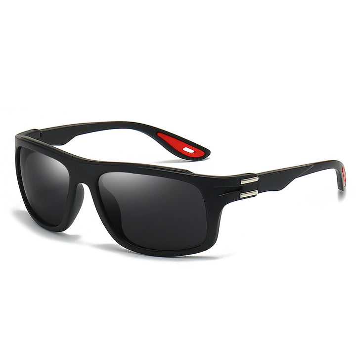 Men's sporty sunglasses with polarized lenses and shock-resistant frame Bowlift
