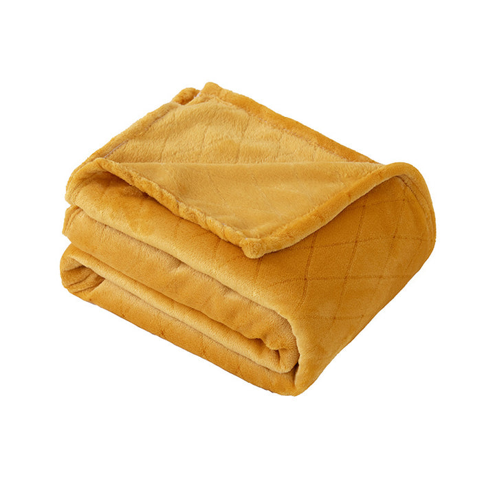 Ladies Soft and Luxurious Plush Blanket with Detailed Rib Structure Bowlift
